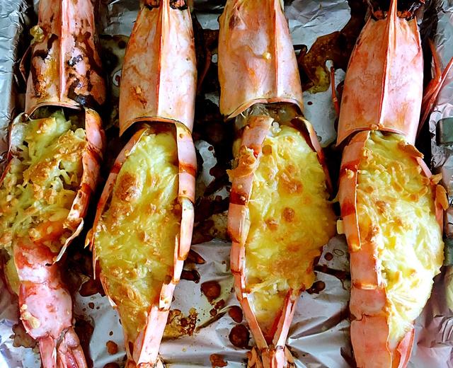 芝士焗阿根廷大虾