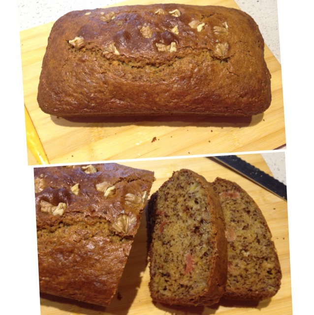 星巴克香蕉核桃蛋糕（Banana loaf）