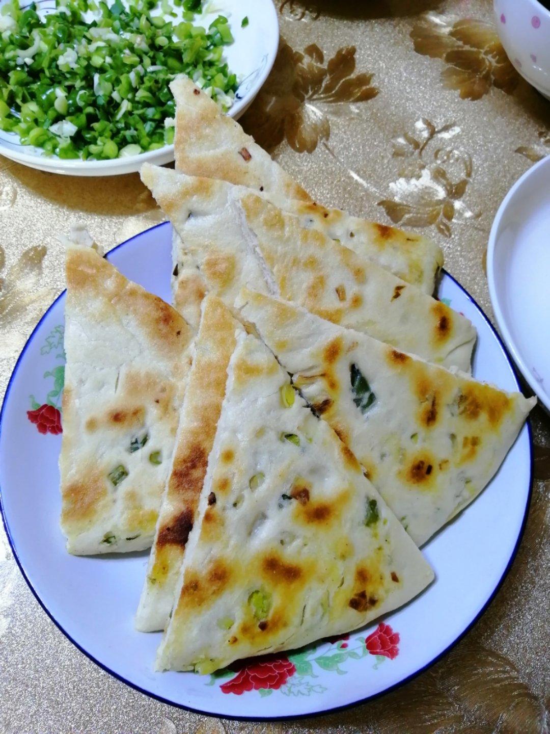 家庭版油酥葱油饼