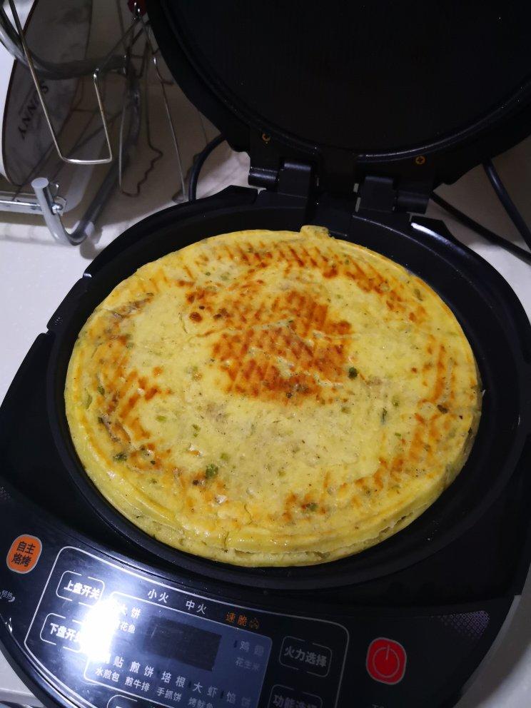 手不沾面做发面大饼