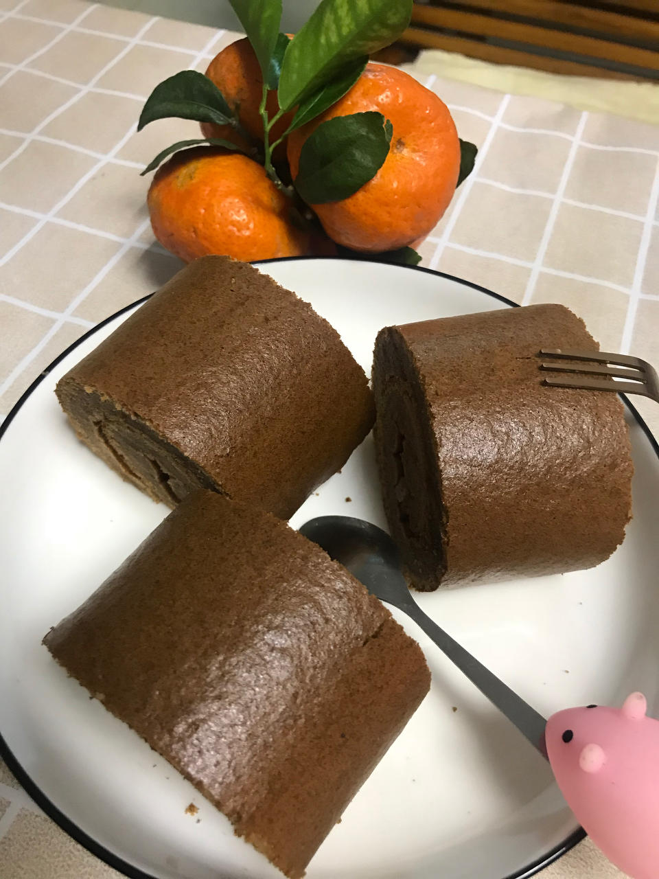 可可旋风蛋糕卷（视频）