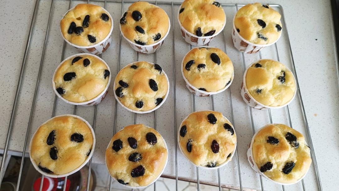 蔓越莓纸杯蛋糕🧁（简单不翻车）