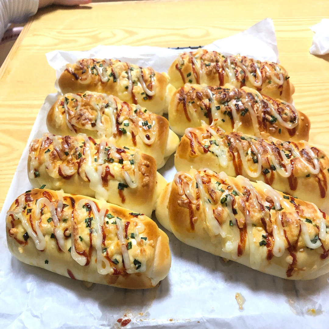 芝士肉松面包