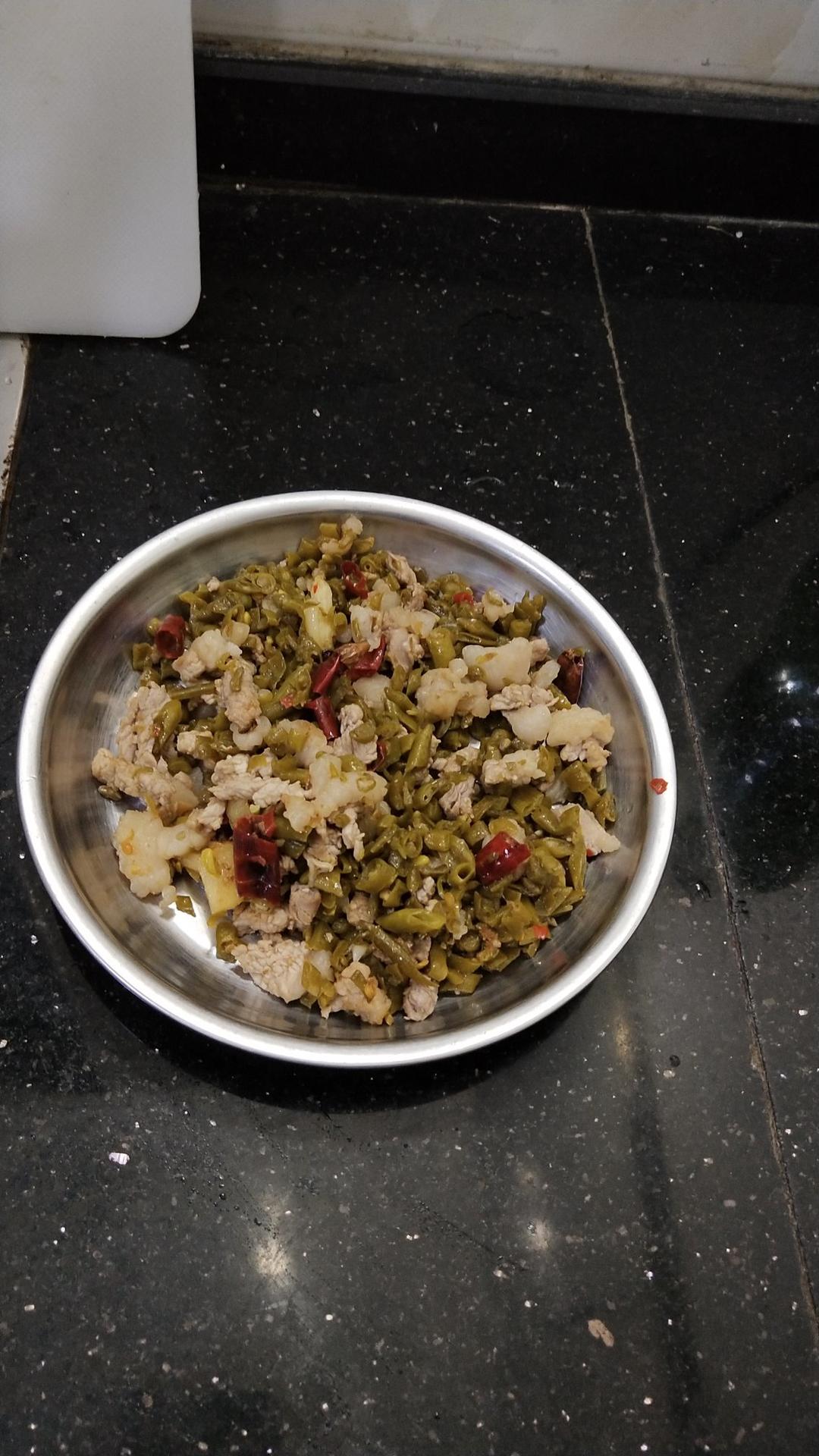 自制酸豆角（史上最简单三天完成）