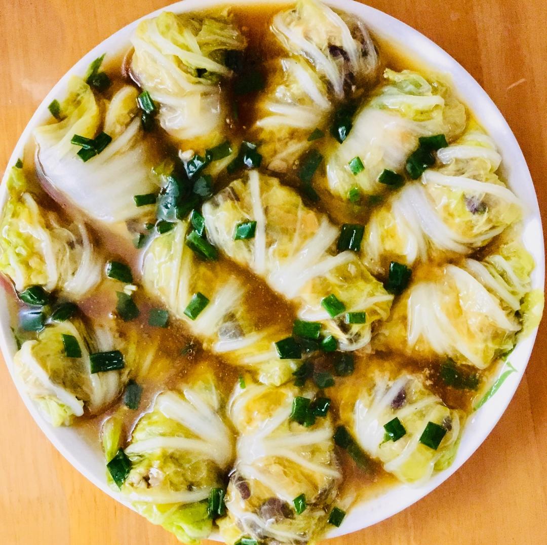 肉酿白菜卷
