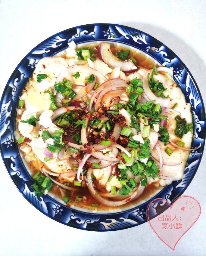 香蒸内酯豆腐【超级简单】