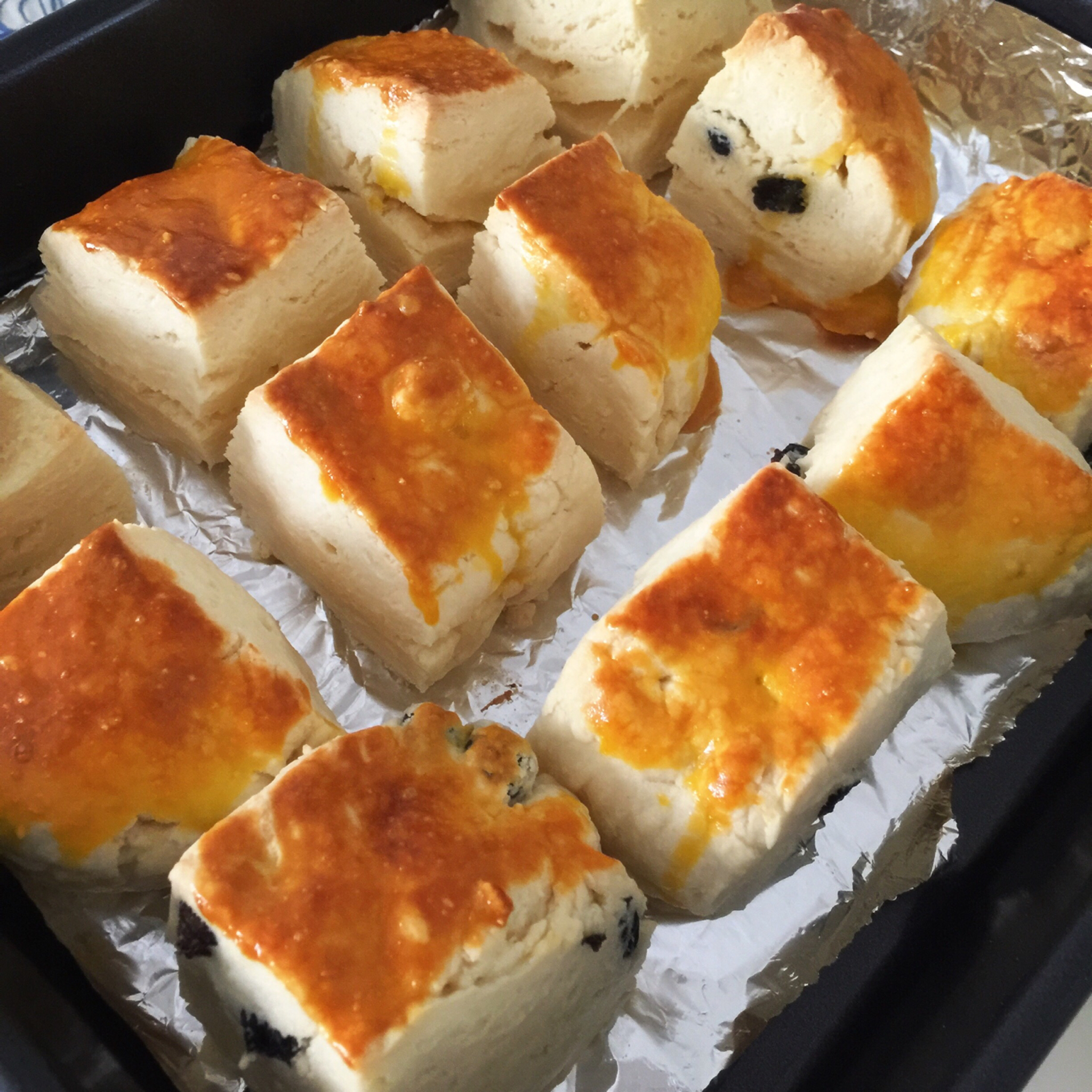 handmade鲜奶油原味司康fresh cream plain scone