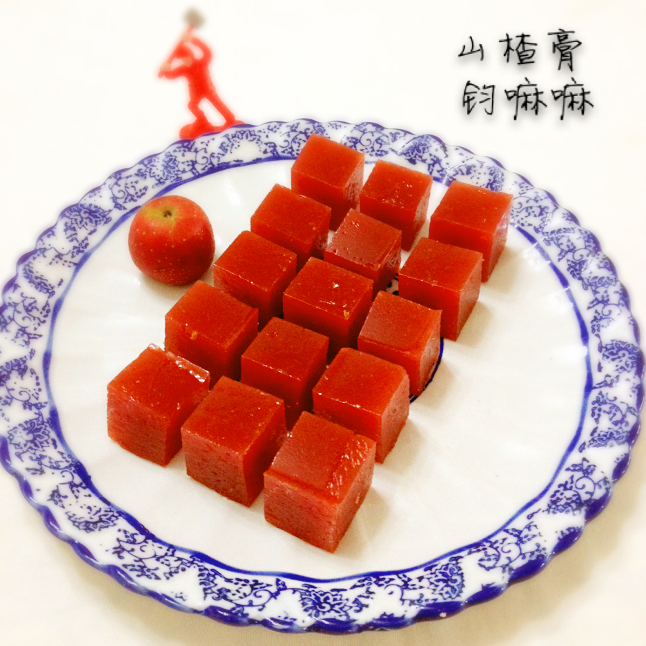 山楂糕－山楂酱（附果丹皮做法）