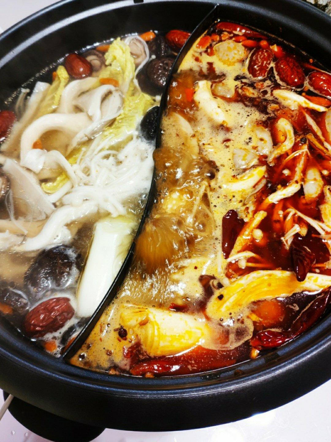 鸳鸯火锅汤底