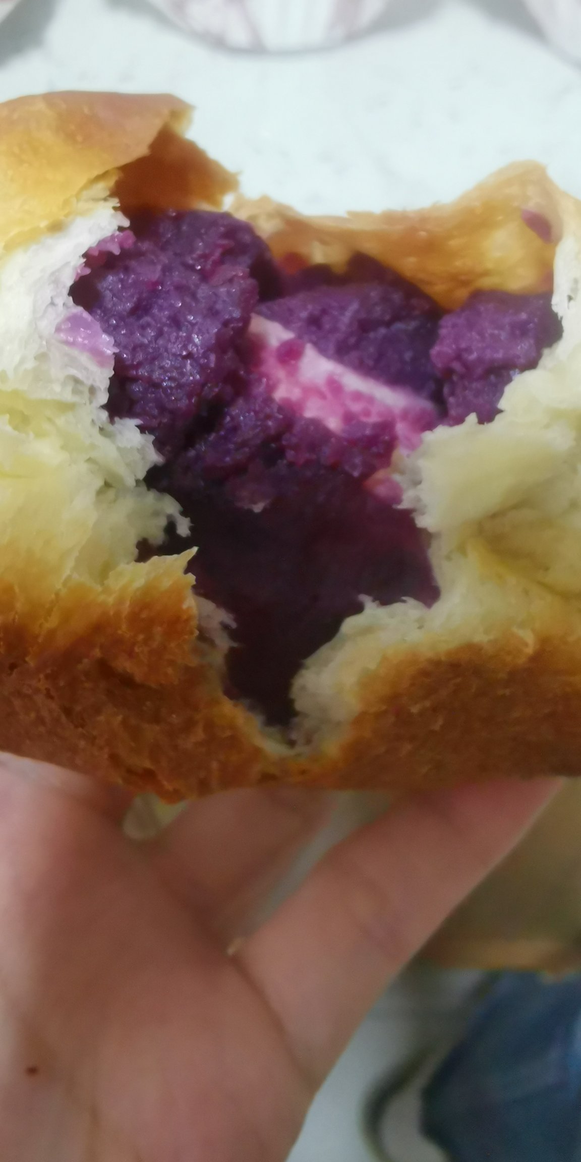 紫薯馅～月饼