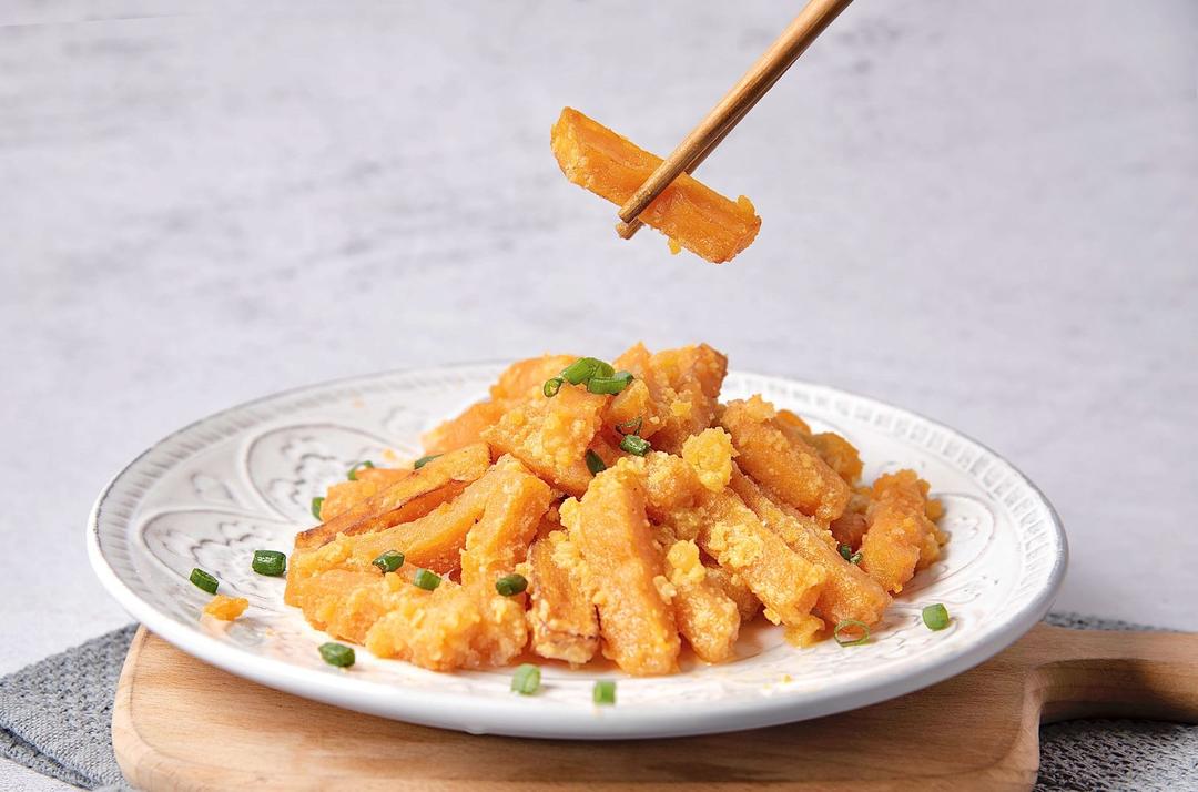 【金奇香美食菜谱】金沙南瓜的做法