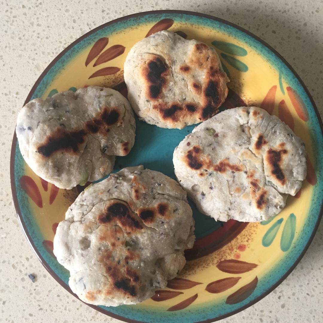 奶香豆渣饼