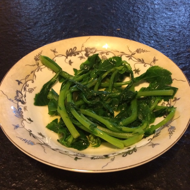 董太的私房菜--凉拌嫩油菜