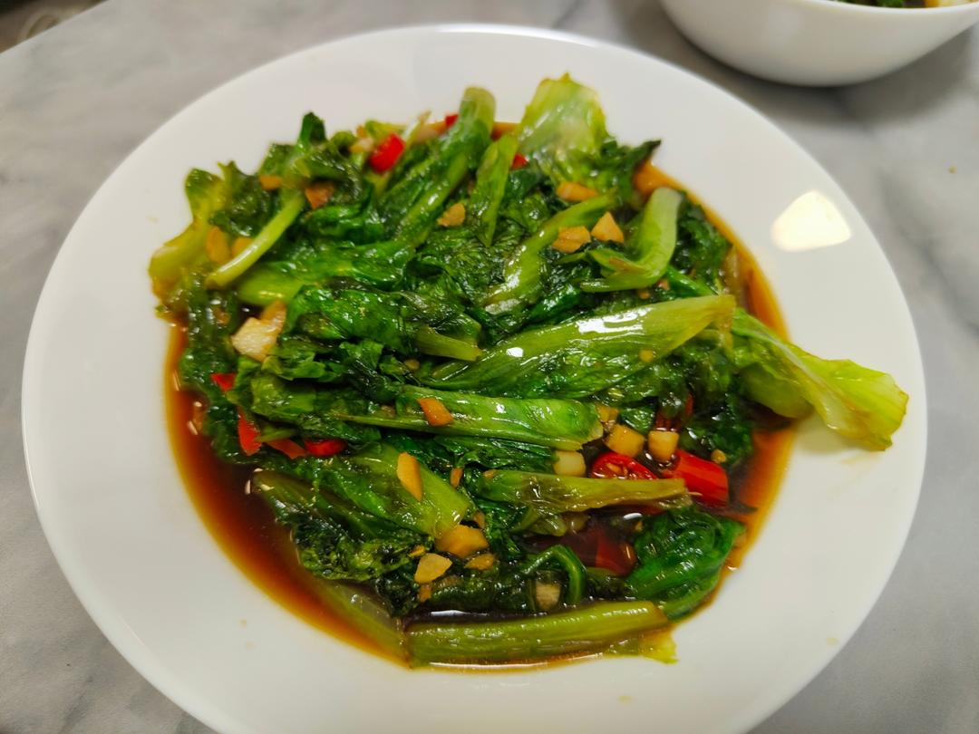 小炒生菜太好吃
