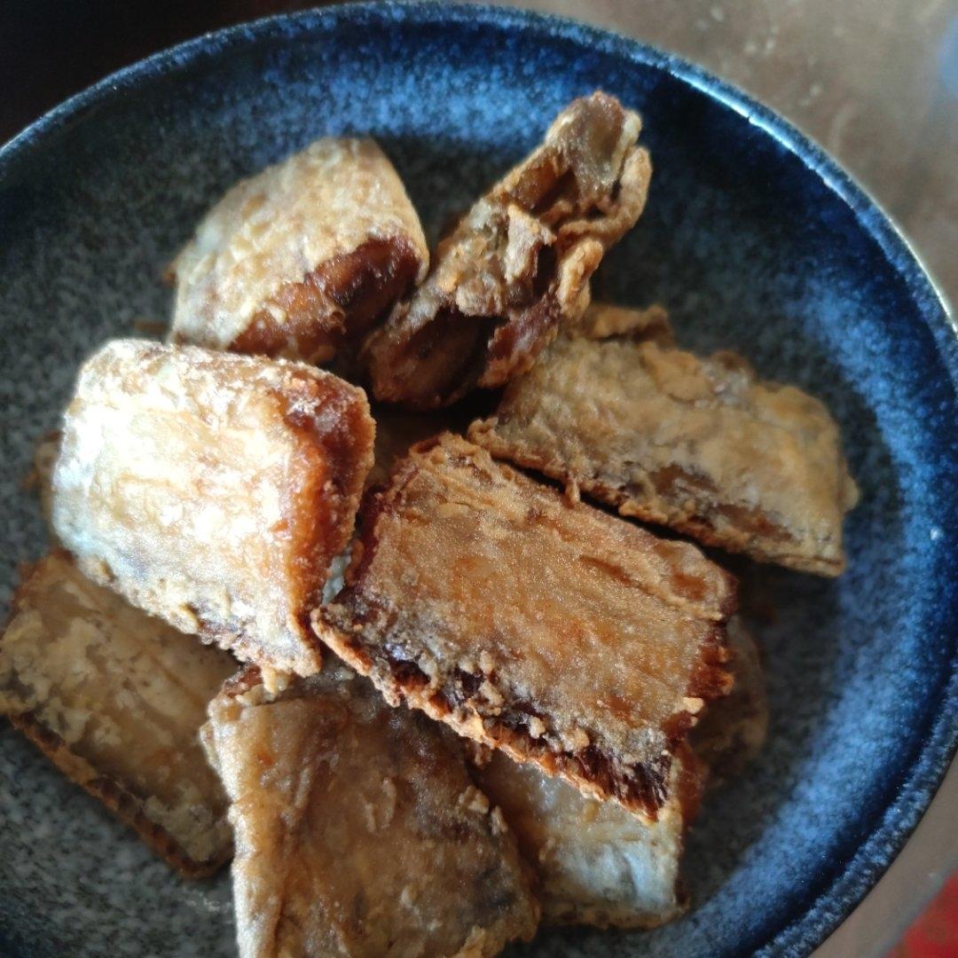 干炸带鱼