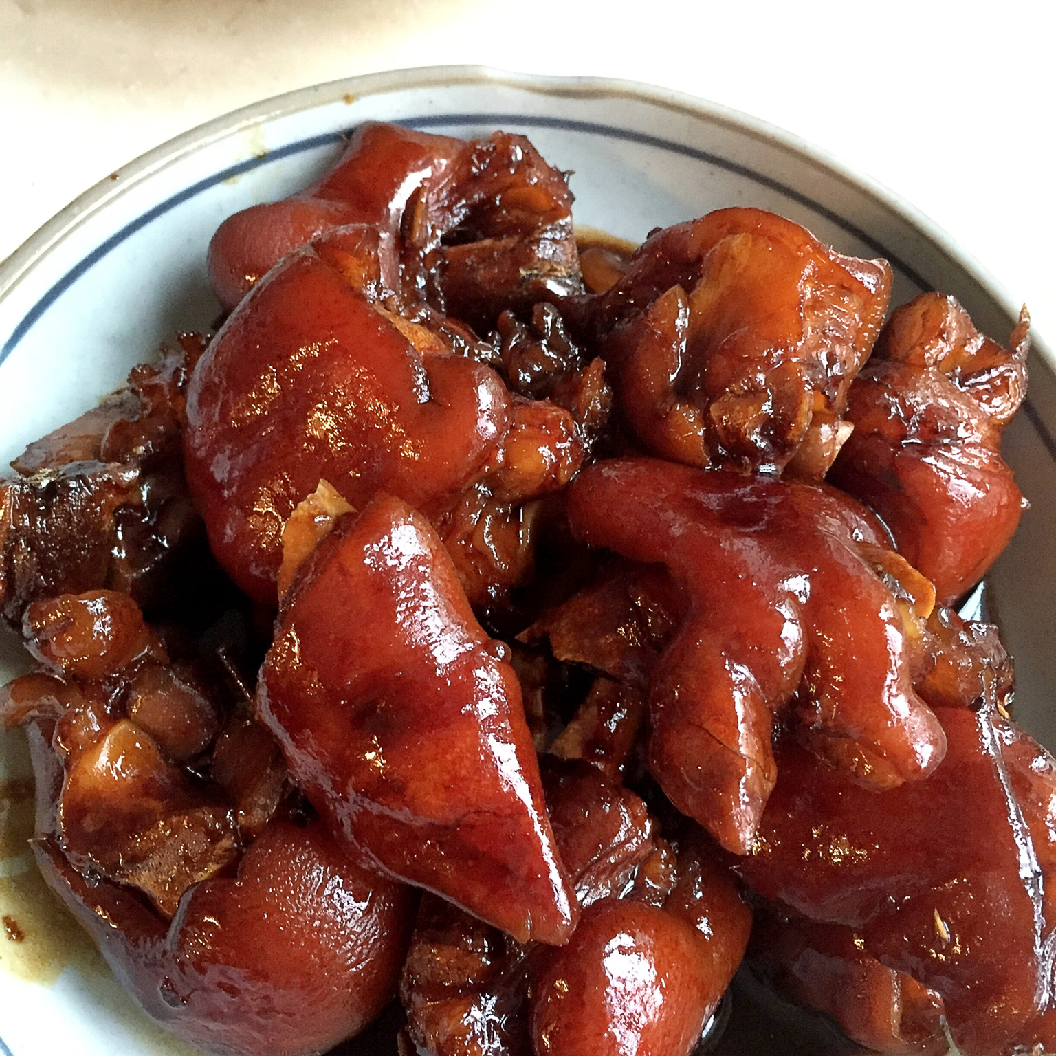 农夫11做的冰糖炖猪蹄