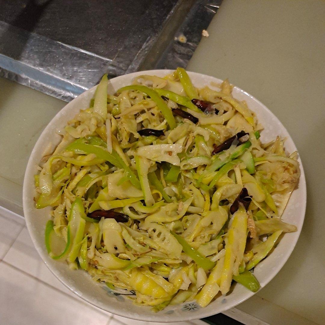 素炒笋片