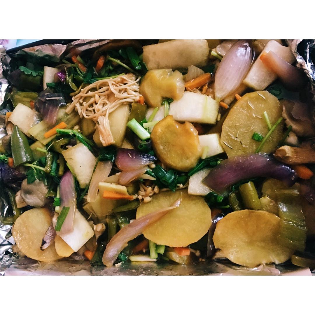 香辣烤鱼-烤箱版