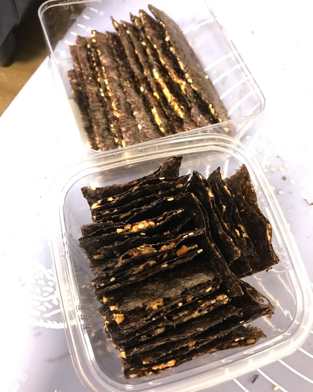 芝麻杏仁片夹心海苔