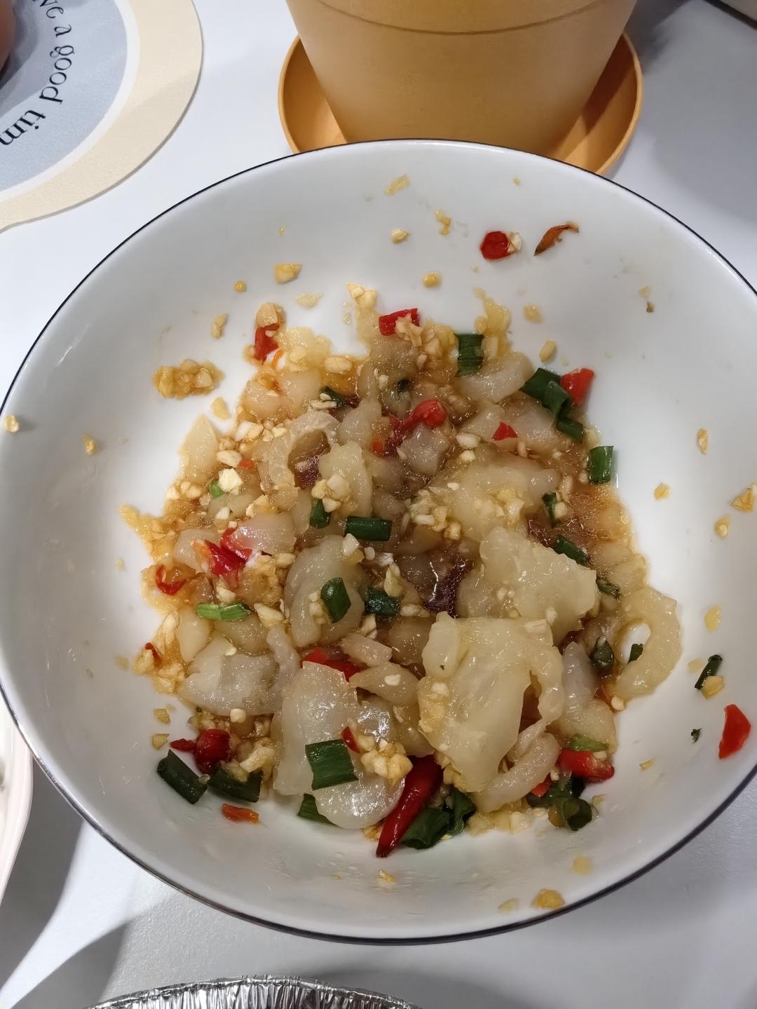 水晶肉皮冻