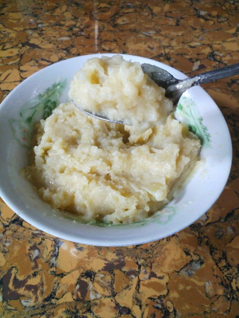 谨1002做的炼乳土豆泥