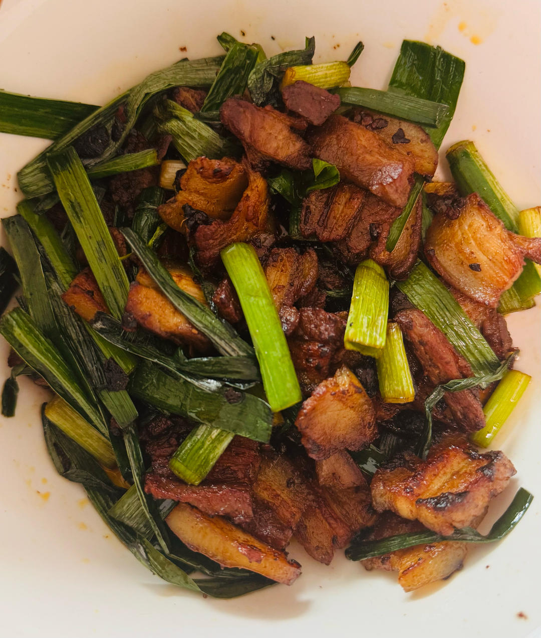 蒜苗回锅肉——经典川菜