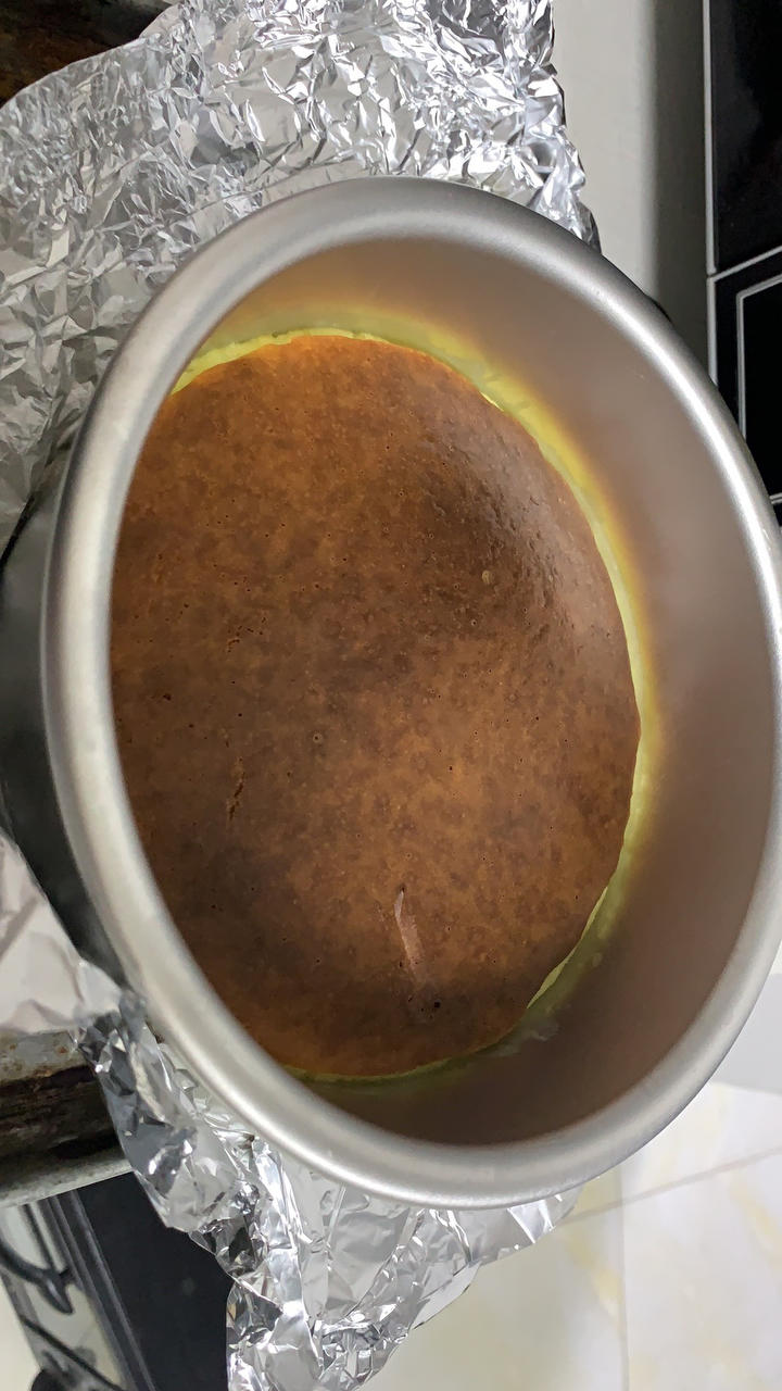 重芝士蛋糕6寸(一次成功)