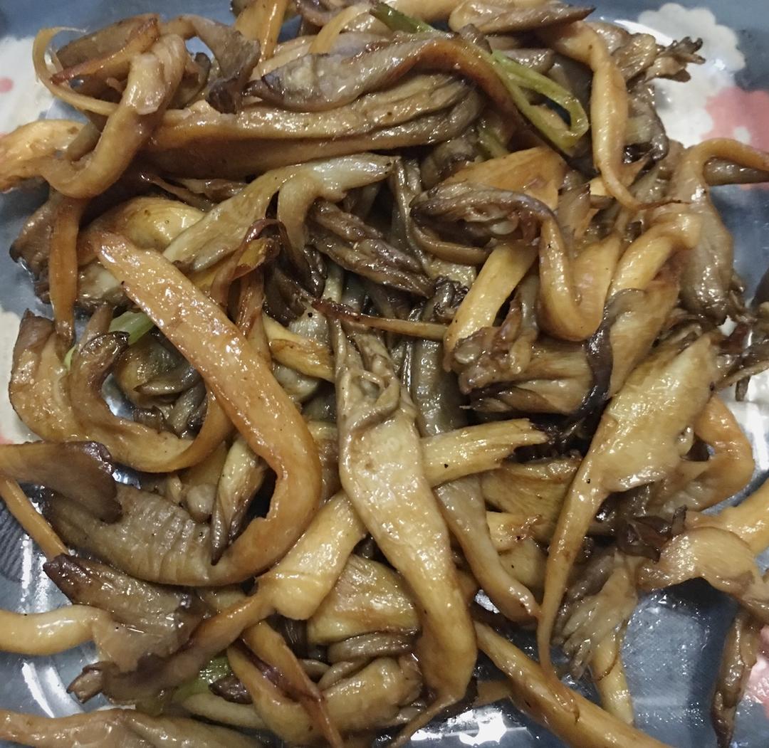 椒盐干煸平菇