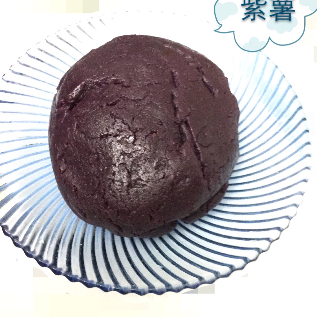 【紫薯馅】-面包机炒制健康的美味