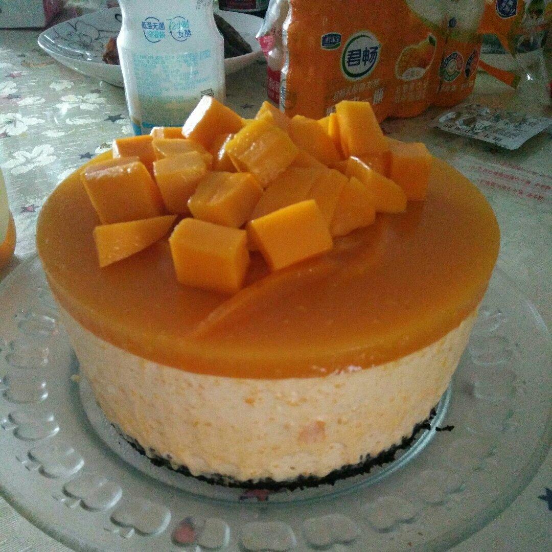 【视频】芒果慕斯（6寸） | 含镜面果胶配方