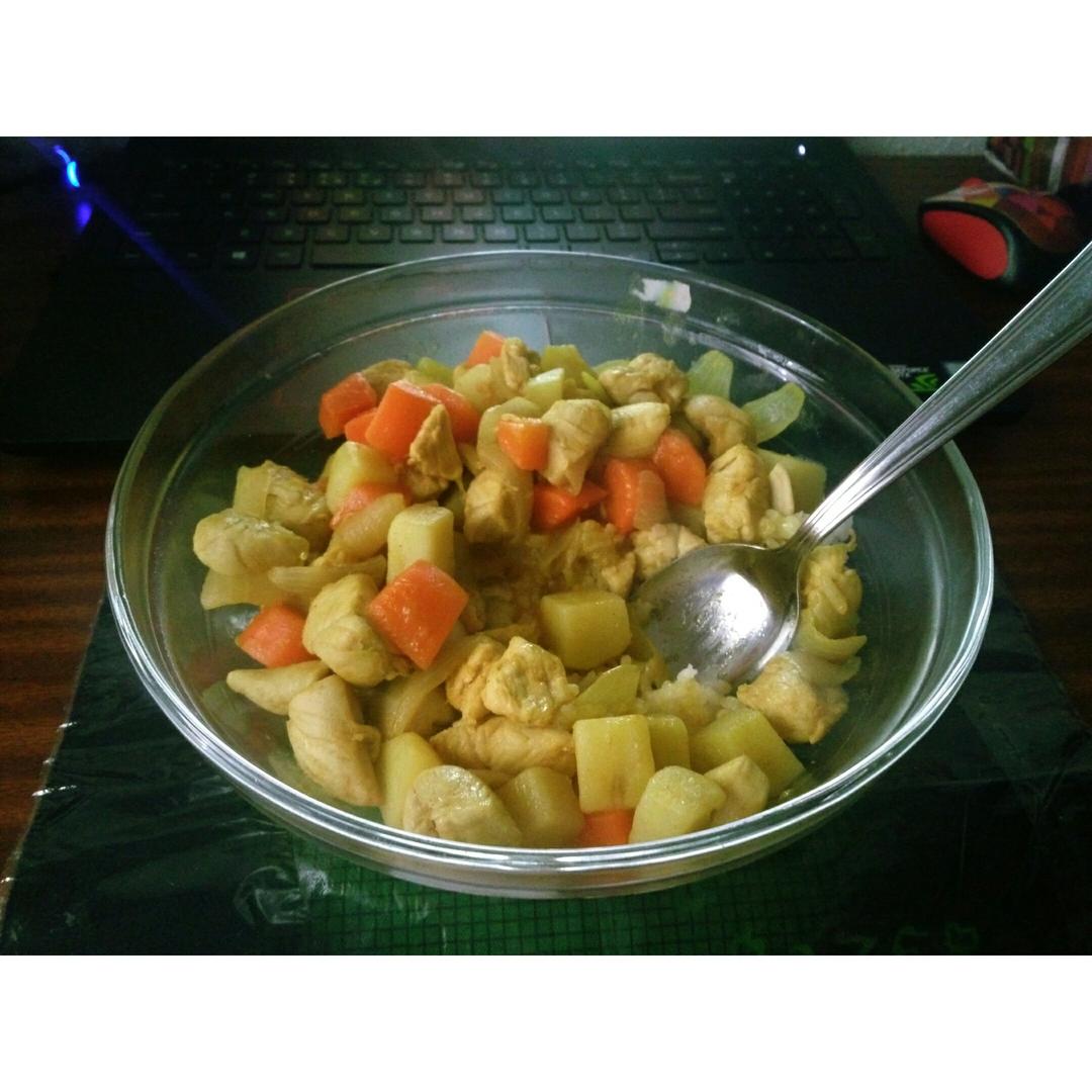 咖喱鸡肉（零失败超详细版）