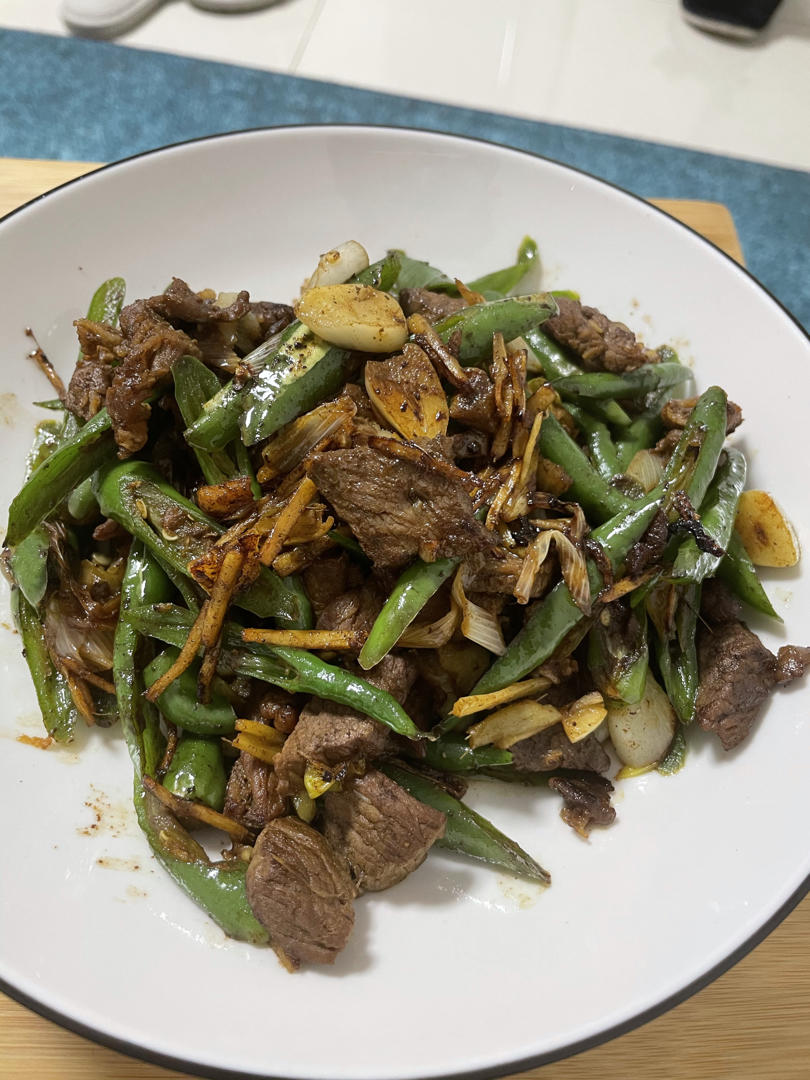 家常菜青椒炒肉