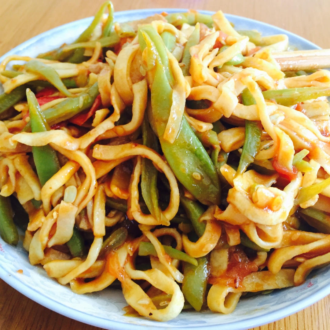 豆角焖面