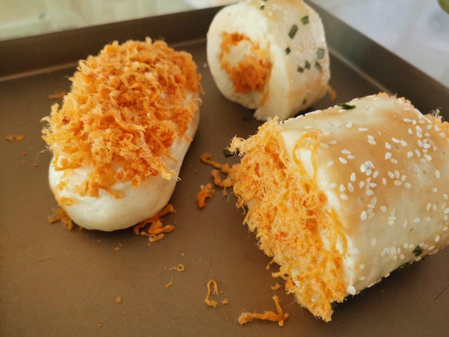 回忆的味道---肉松面包卷