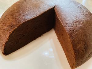 可可黑巧克力蛋糕（电饭煲版）的做法 步骤5