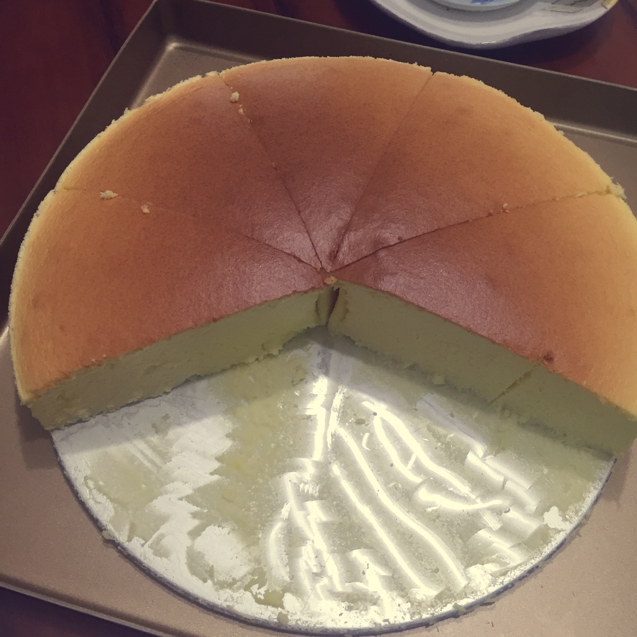 轻乳酪芝士蛋糕6寸#皮黑森林#