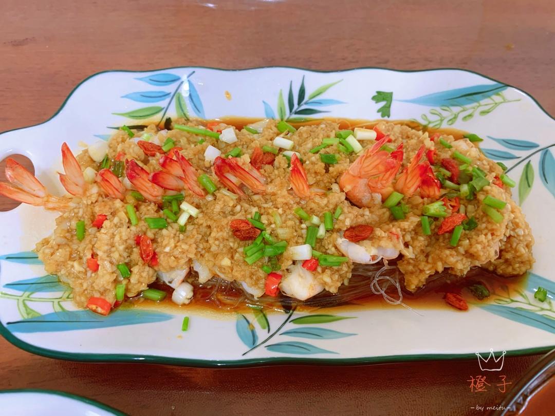蒜蓉粉丝开背虾
