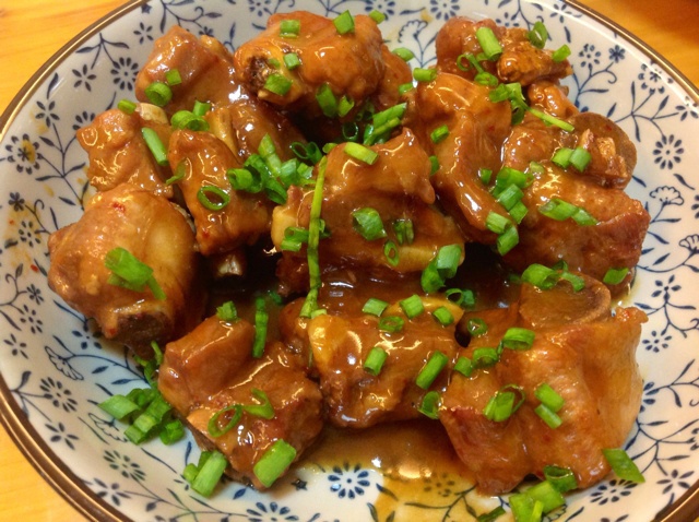 腐乳烧排骨