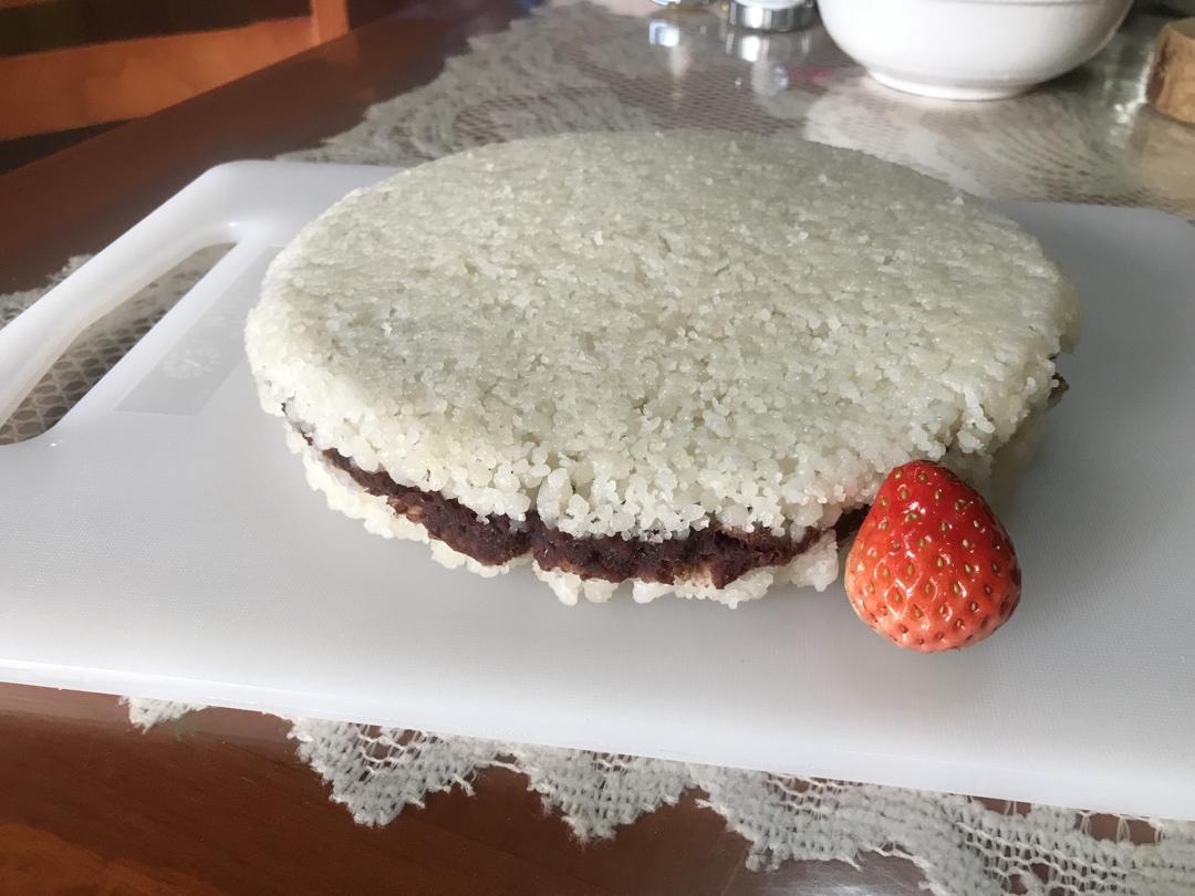 重阳糕？松糕？米糕？快手糯米粉+粘米粉的无名糕点