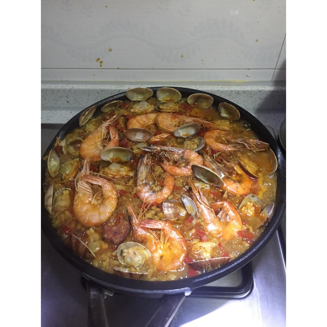 【曼食慢语】Seafood Paella 西班牙海鲜饭