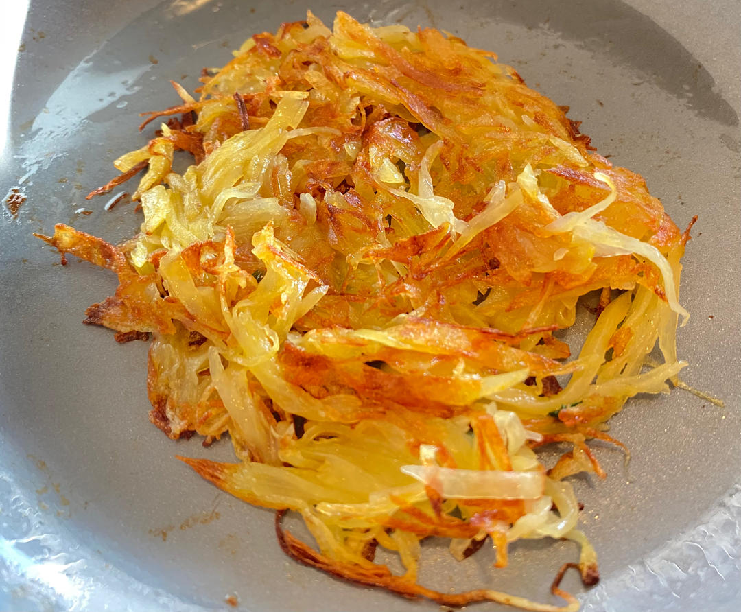 煎土豆丝（hash brown)