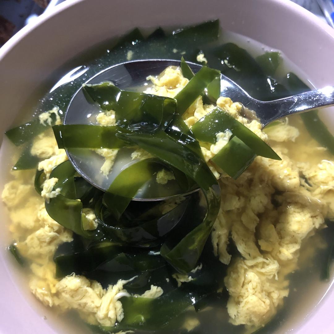 海带鸡蛋汤