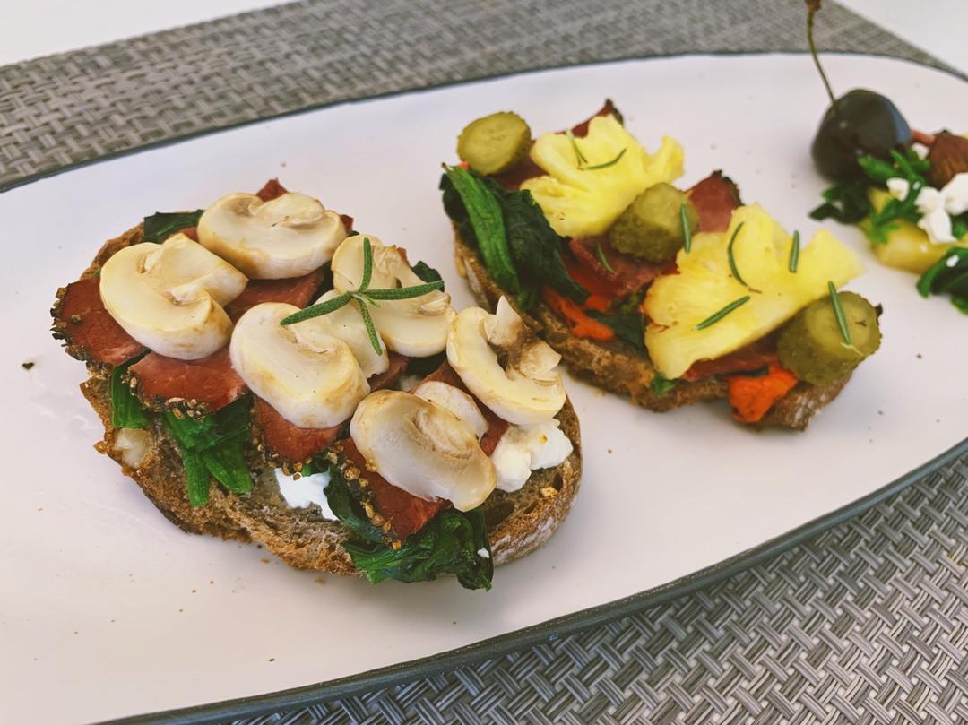 Tartine（开放式三明治）公式