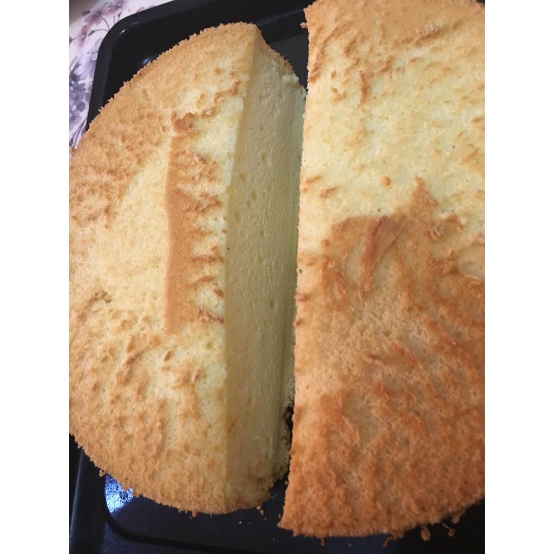 8寸戚风蛋糕（改良君之配方）#皮黑森林#