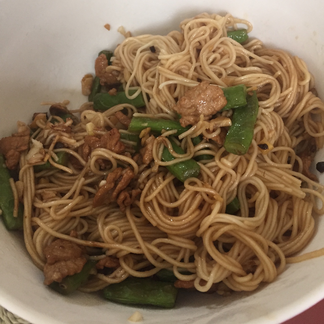 豆角焖面