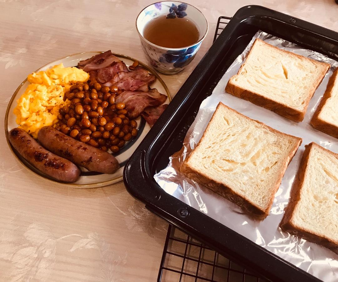【馋哭朋友圈】                   自制英式早餐English Breakfast
