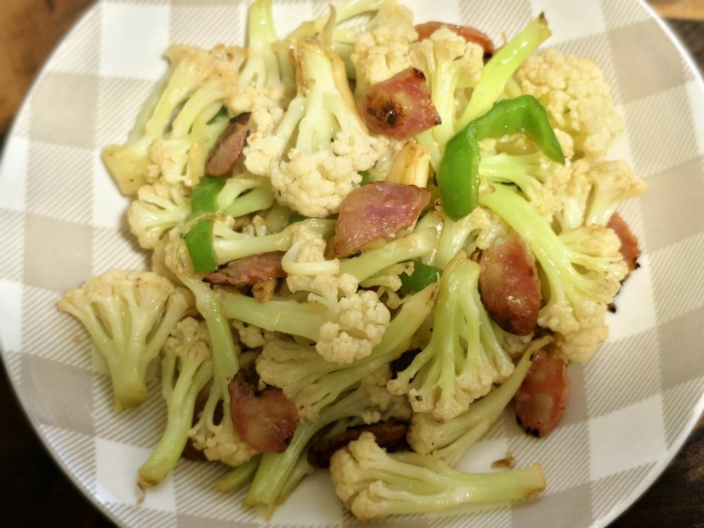 和饭店一个味道的干锅花菜