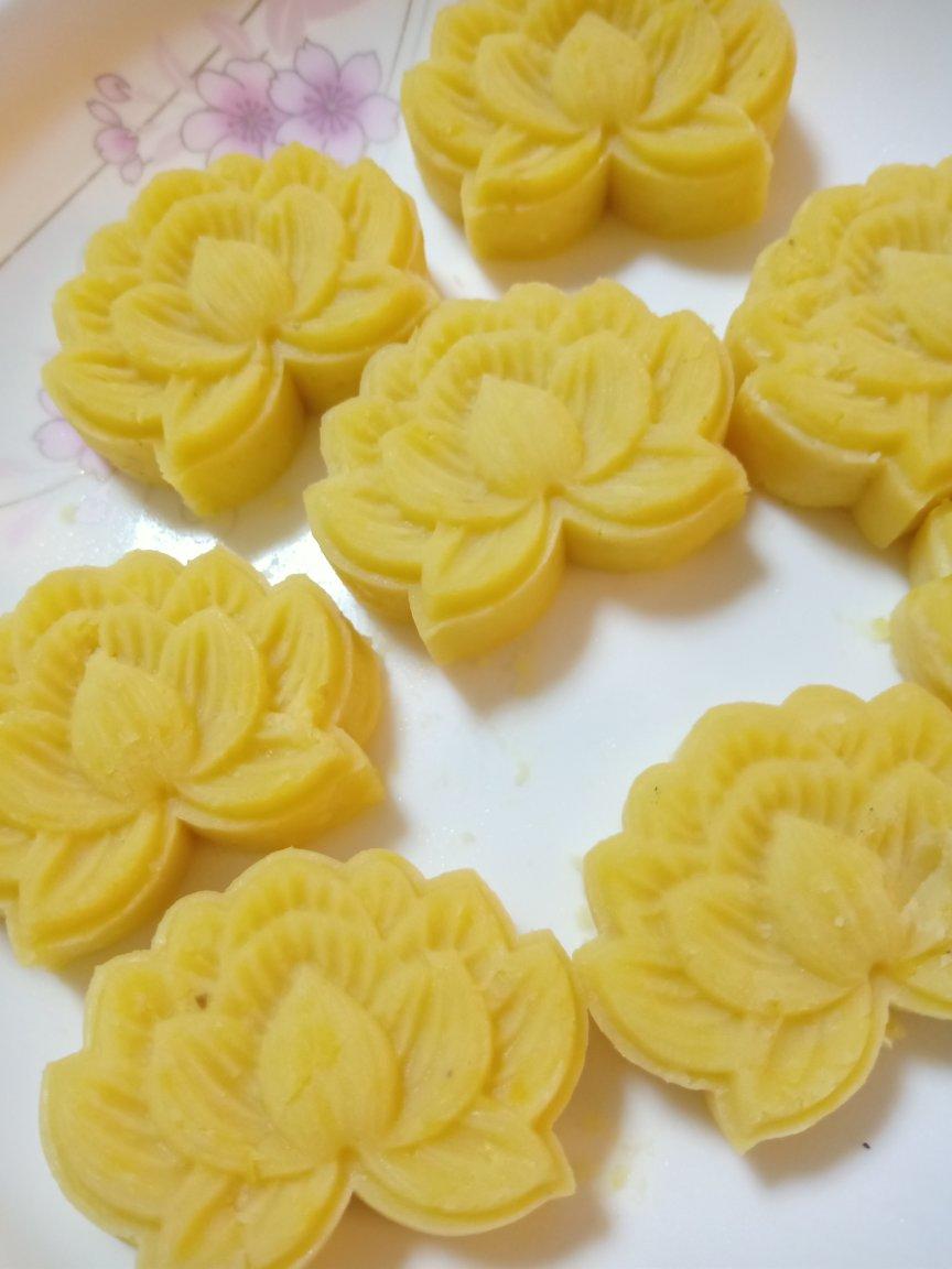 奶香绿豆糕（无豆腥味，超快手不麻烦）