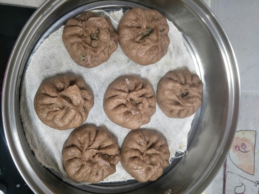 减脂期的全麦茄子包