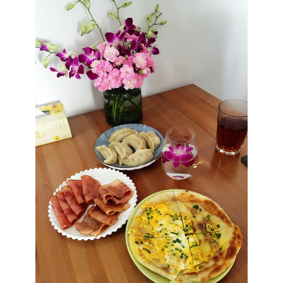 家常手撕饼（麻酱+葱油双拼）